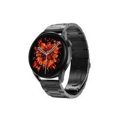 SMARTWATCH DT3 WITH BT CALLING WIRELESS CHARGER ROTATION BUTTON 1.36" BLACK SMARTWATCH DT3 WITH BT CALLING WIRELESS CHARGER ROTATION BUTTON 1.36" BLACK